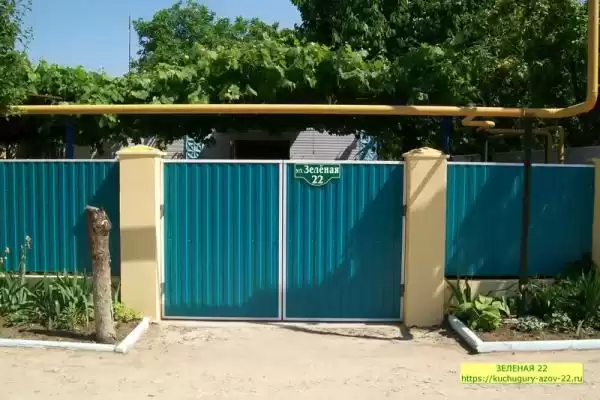 Частный сектор «Зеленая 22», Краснодарский край, Кучугуры, Зеленая, д. 22