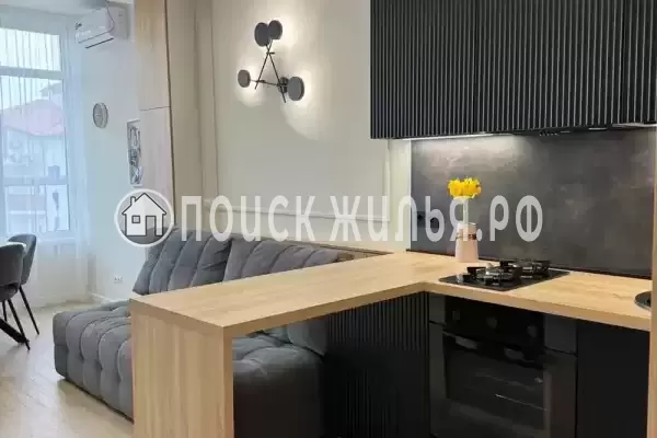 Квартира «Просторная семейная однокомнатная квартира у моря», Геленджик