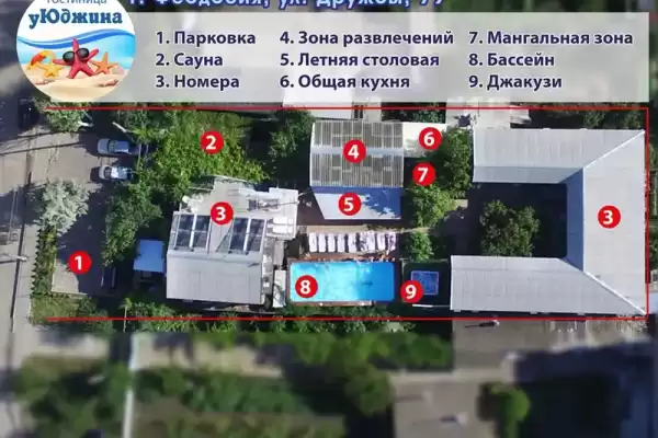 Гостиница «У юджина», Республика Крым, Феодосия, Дружбы, д. 79