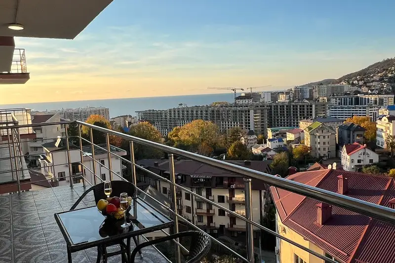 Апартаменты «С большой террасой и видом на море»