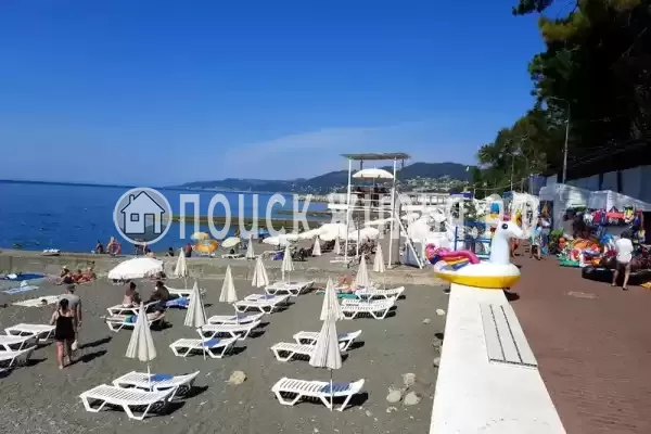 Частный сектор «Семейная 1-ком. у песочного пляжа Альбатрос 102»