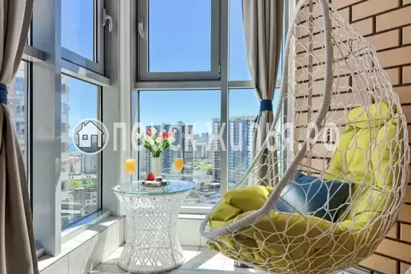 Квартира «Уютная студия с потрясающим видом на море в центре»