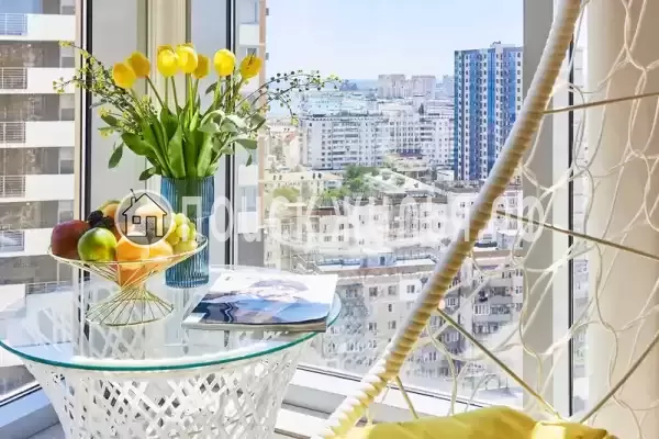 Квартира «Уютная студия с потрясающим видом на море в центре»