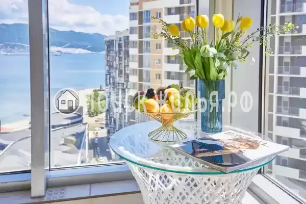 Квартира «Уютная студия с потрясающим видом на море в центре»